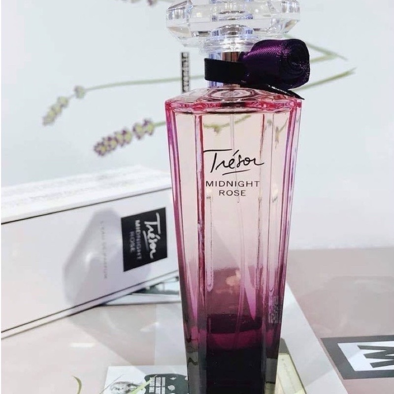 (Tặng ngay10mặtnạ-1serum-1móckhoá) Nước hoa Nữ Lancome Tresor Midnight Rose EDP 75ml - Hàng Pháp