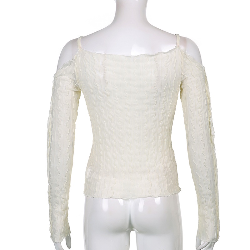 Áo DUNEA trễ vai đơn giản thời trang quyến rũ cho nữ