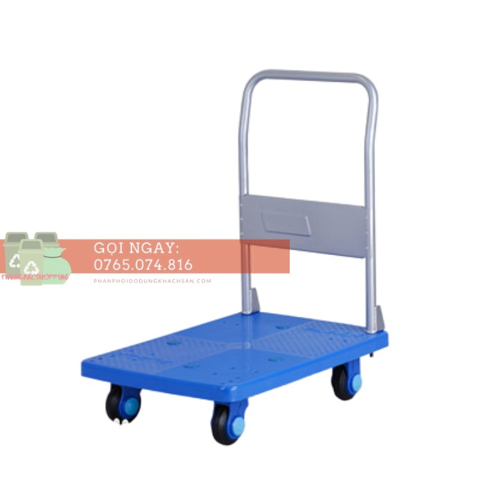 Xe đẩy tay, xe kéo tay, xe đẩy hàng gấp gọn tải trọng 150kg