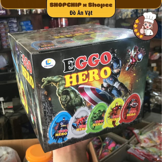 Hộp 24 Quả Trứng Siêu Nhân SoCoLa SIÊU HOT💢