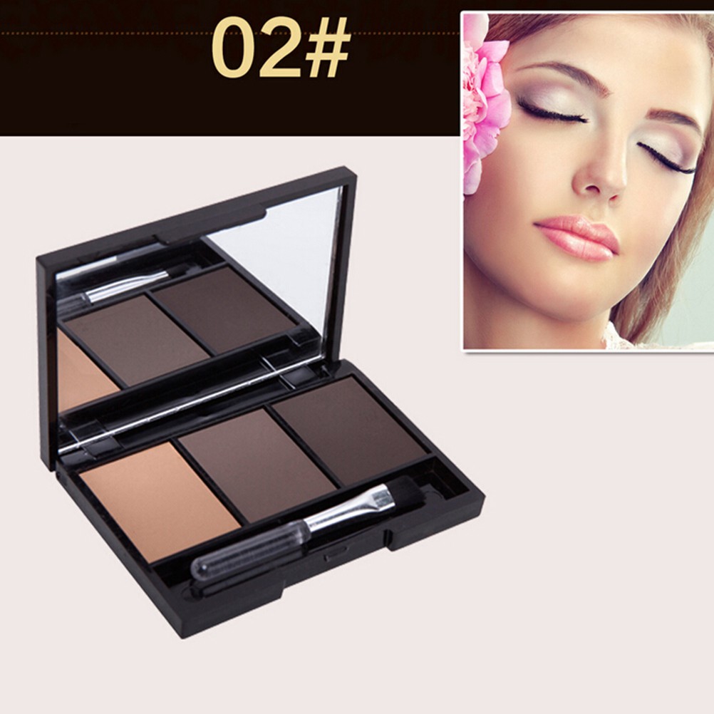 Bảng Phấn Trang Điểm Lông Mày 3 Màu Lâu Trôi Sành Điệu | BigBuy360 - bigbuy360.vn