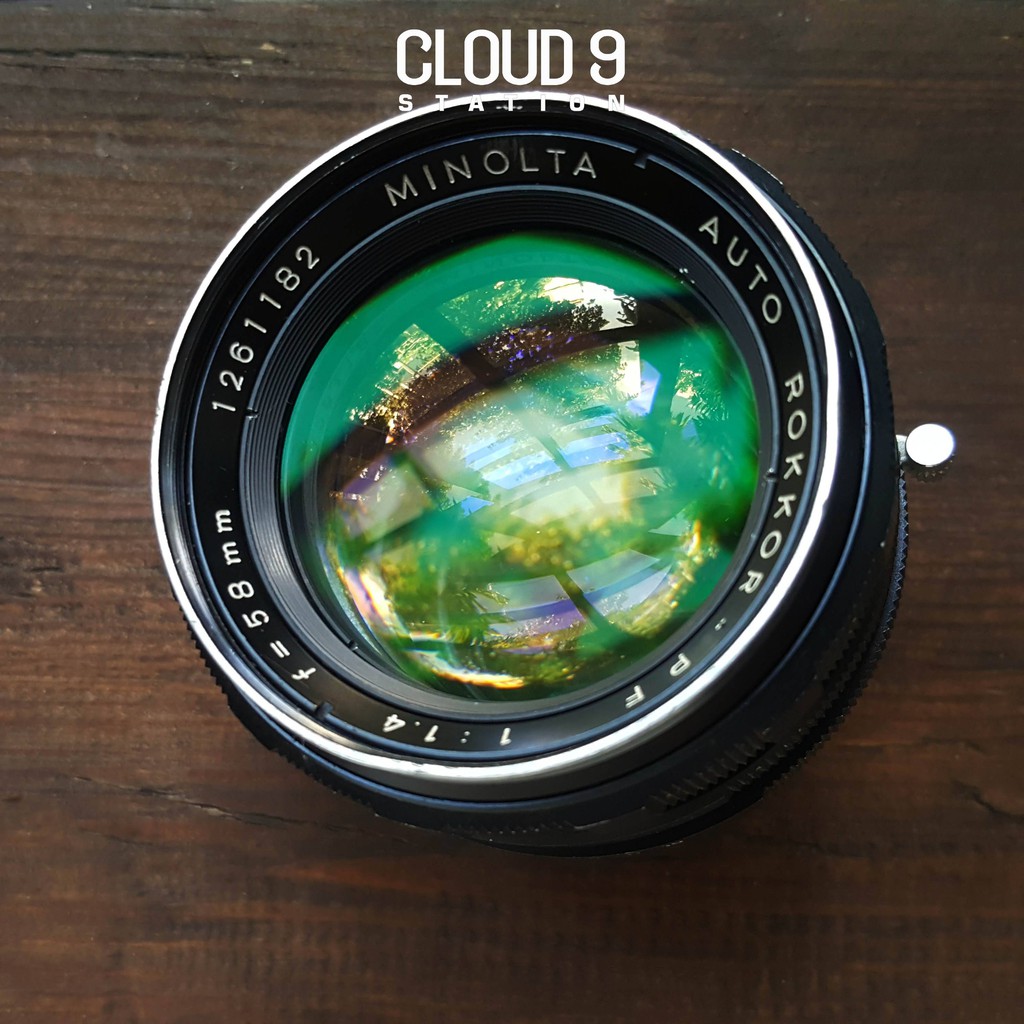 Ống kính MF - Minolta Auto ROKKOR-PF 58mm f1.4 ngàm Minolta MD ( SR ) - 1261182