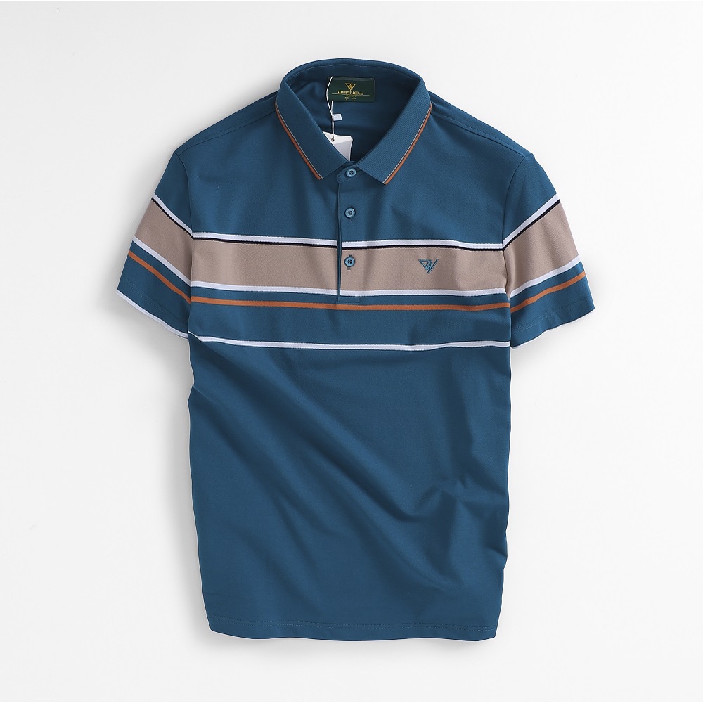 Áo thun polo nam DARNELL tay ngắn chất cotton cao cấp mềm mại, nhẹ thoáng mát slimfit DN0606