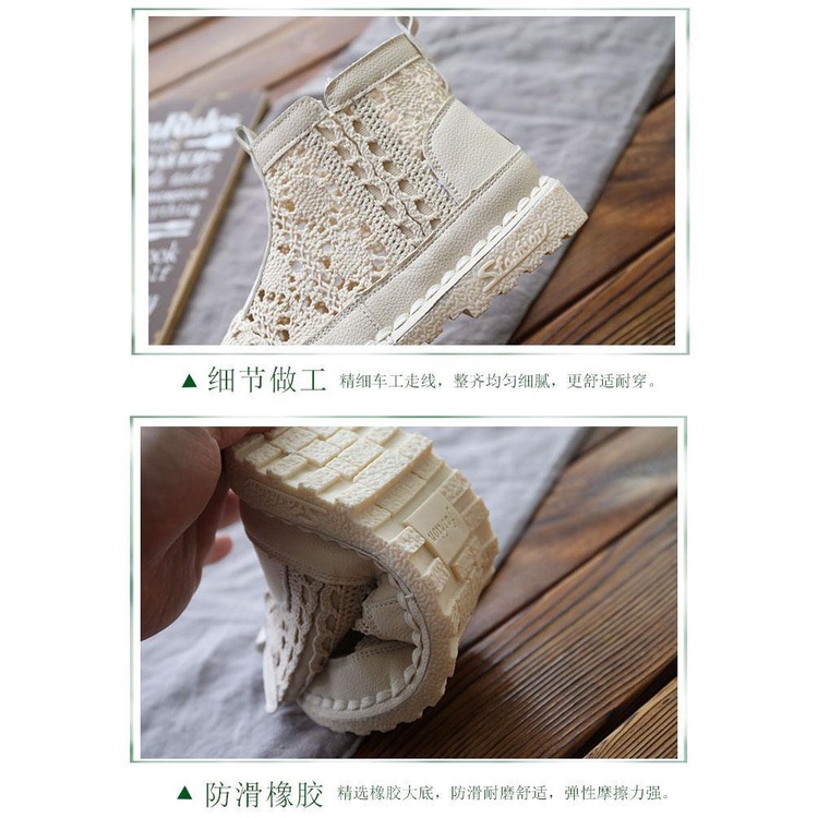 Giày Sandal Đế Mềm Phối Ren Phong Cách Cổ Điển Dễ Phối Đồ Thời Trang Mùa Hè Cho Nữ