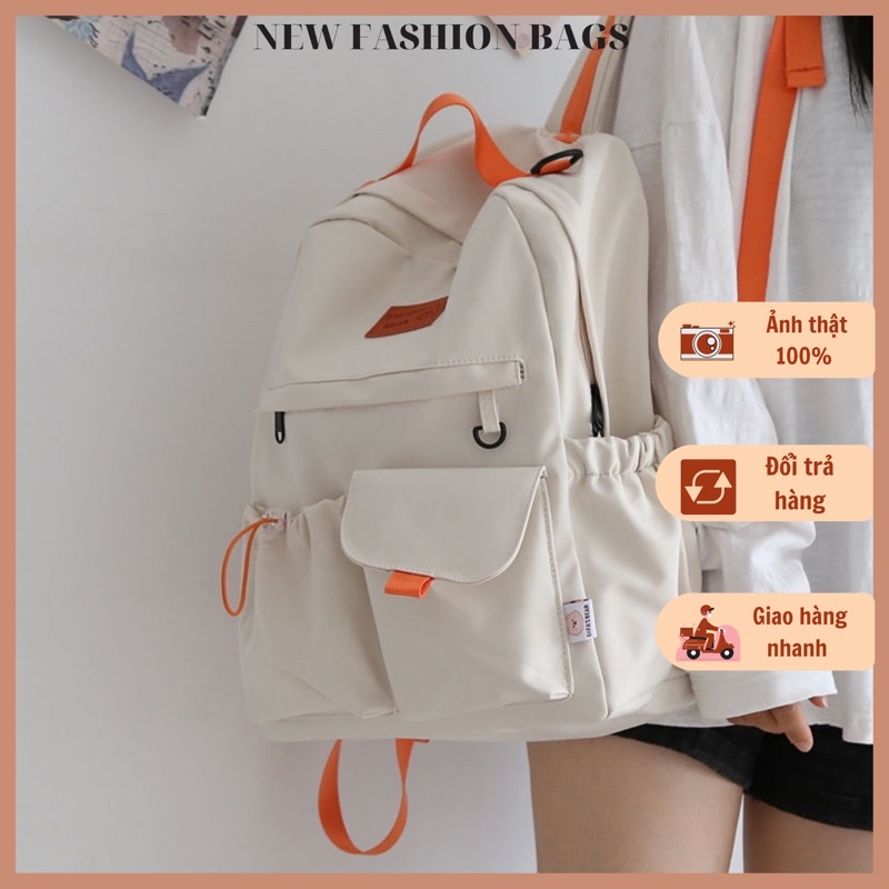 Balo Đi Học 4 Màu Pastel Chống Thấm Nước Độ Bền Cao Giá Rẻ Học Sinh Sinh Viên