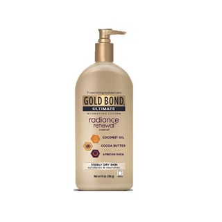 Dưỡng Thể Giúp Tái Tạo Da Gold Bond Ultimate Radiance Renewal Hydrating Lotion for Visibly Dry Skin 396g (Mỹ)