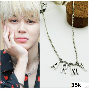 Vòng cổ dây chuyền ARMY BTS