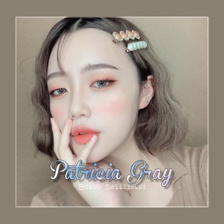 Cocalens - Lens xám tây ko viền PATRICIA