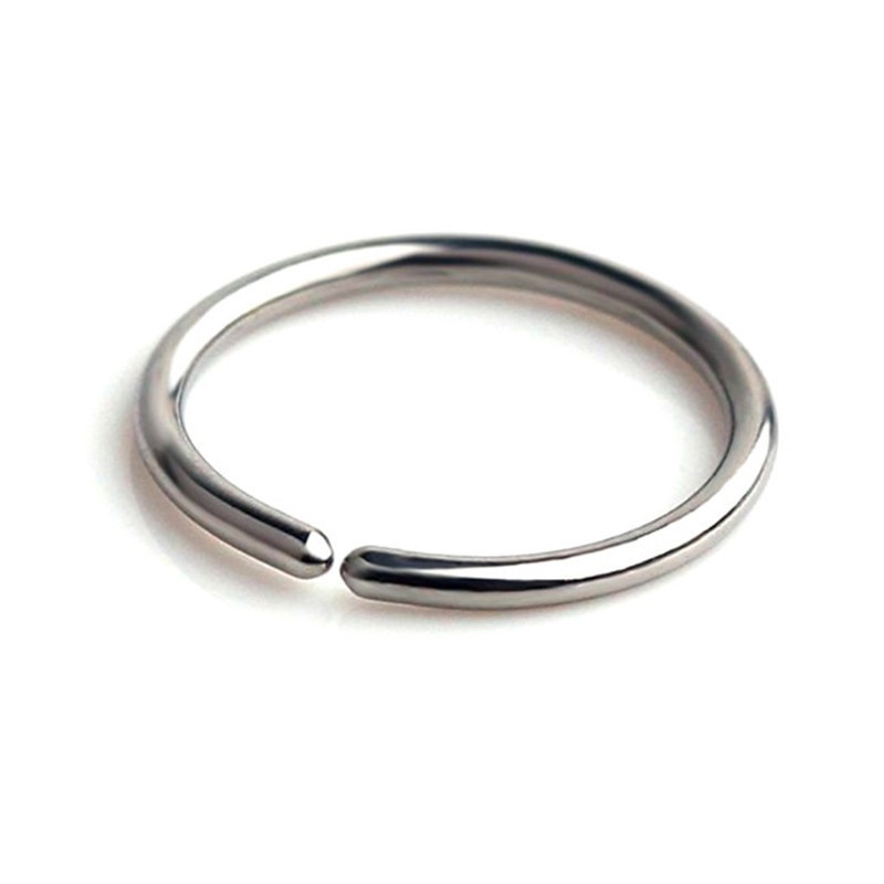 Khuyên Mũi Tròn Khuyên Môi Thép Titan Không Gỉ Dành Cho Nam Nữ