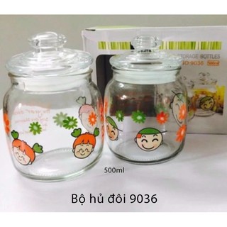 cặp đôi thủy tỉnh gia vị