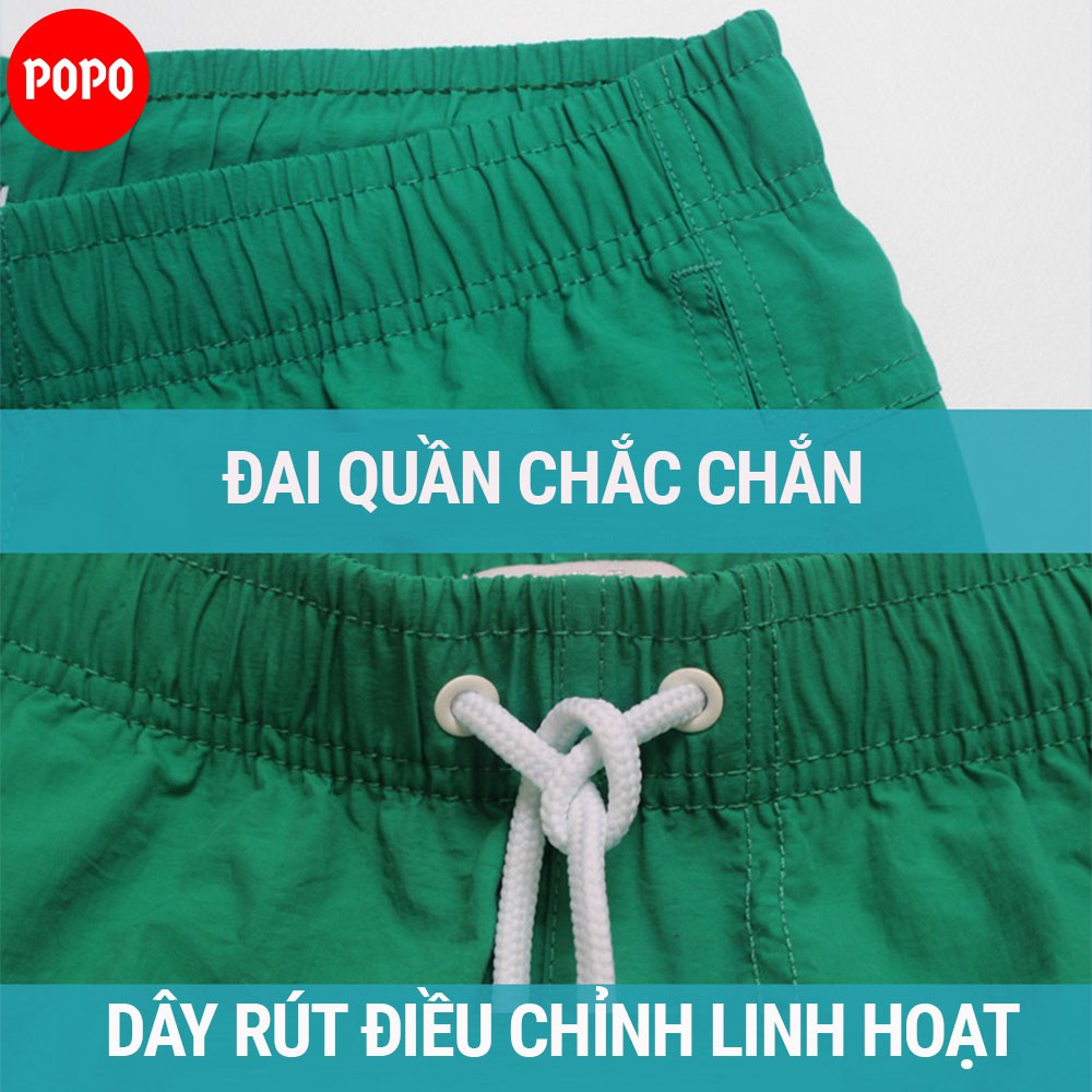 Quần đi biển mau khô POPO ST5, kèm sịp dành cho nam dạng đũi thể thao chất liệu thoáng khí