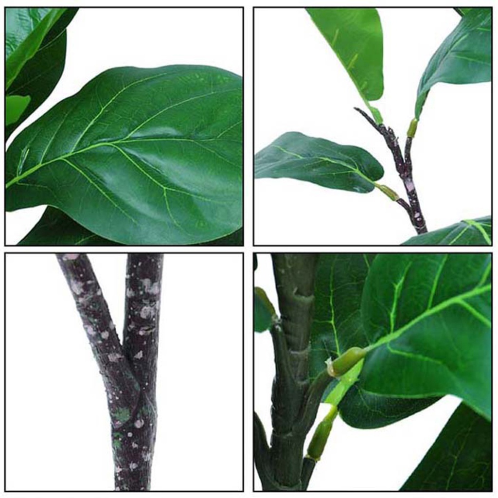 Lá Cây Giả Mini Bền Dùng Trang Trí Nhà Cửa