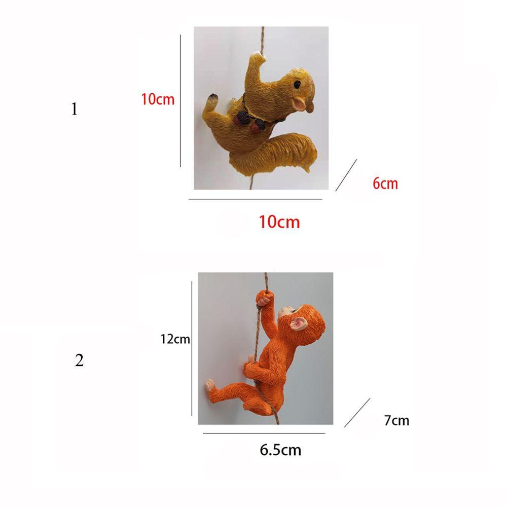 Mô Hình Động Vật Leo Trèo 1 # Điêu Khắc Thủ Công Trang Trí Sân Vườn