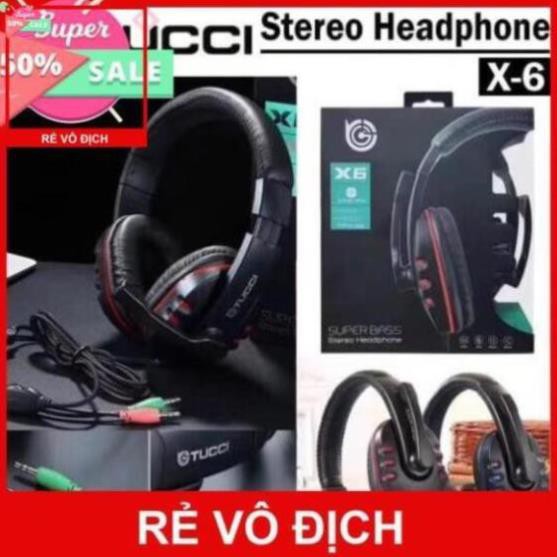 HEADPHONE TUCCI X6 - GAMING