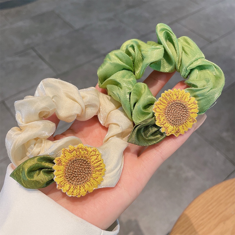 Dây Buộc Tóc Hình Hoa Hướng Dương