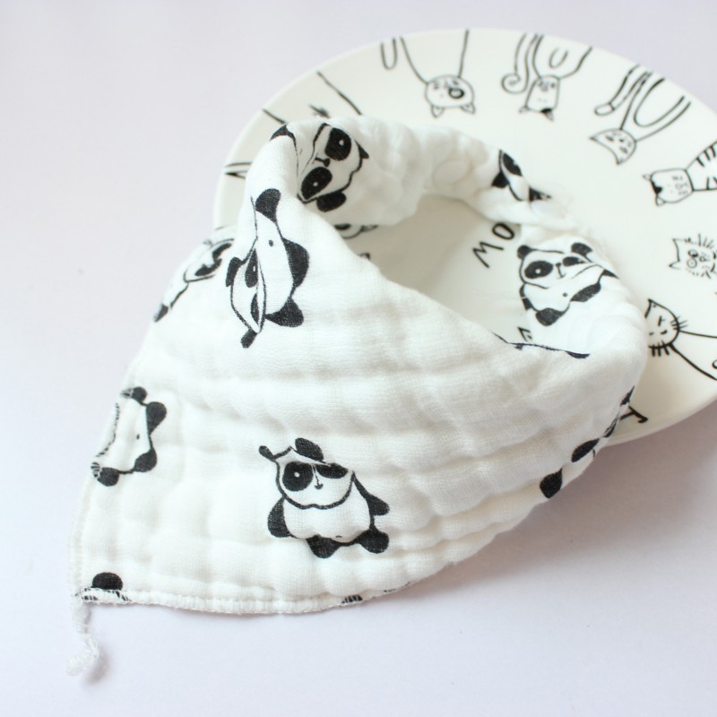 Khăn Quàng Cổ Chất Liệu Cotton Mềm Mại Cho Bé