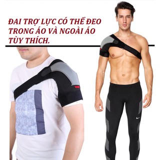 Đai trợ lực cánh tay nâng cao cơ bắp cùng SUPER SHOULDER ( 1 cặp )