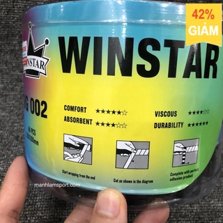 Xả <3 [Ưu đãi] Quấn cán vợt Winstar VG002 êm, thấm mồ hôi, có vân bám, nilong bọc ngoài bán chạy . new ! <3 🇻🇳 2020 : :