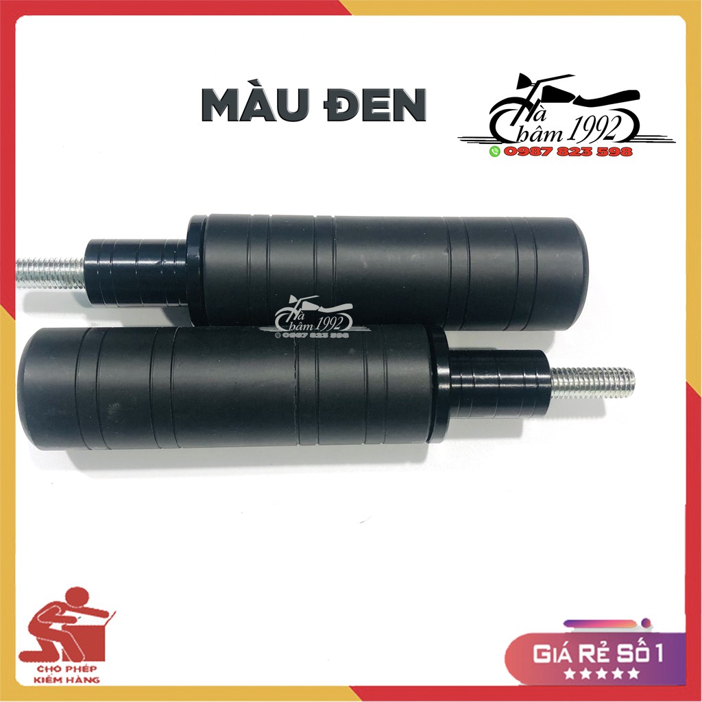 🏍 Gù Chống Đổ Sau Nhựa ABS + Hợp Kim Nhôm CNC - LẮp đc trên các dòng xe máy!  🏍