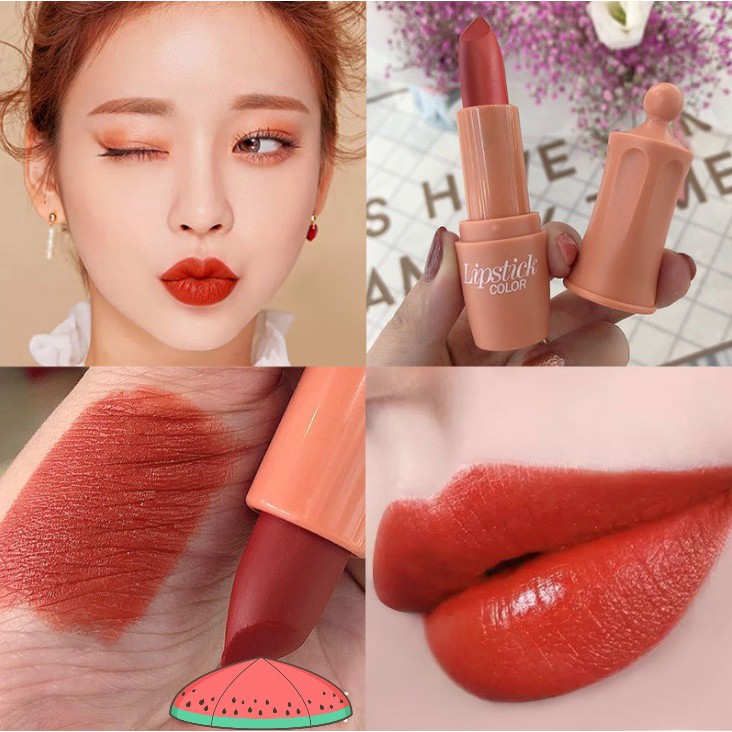 Sét Son Heng Fang LOVE Color Matte Lipstick [Sét 4 cây]