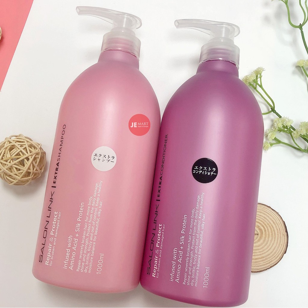 Set gội - xả SalonLink Nhật Bản 1000ml