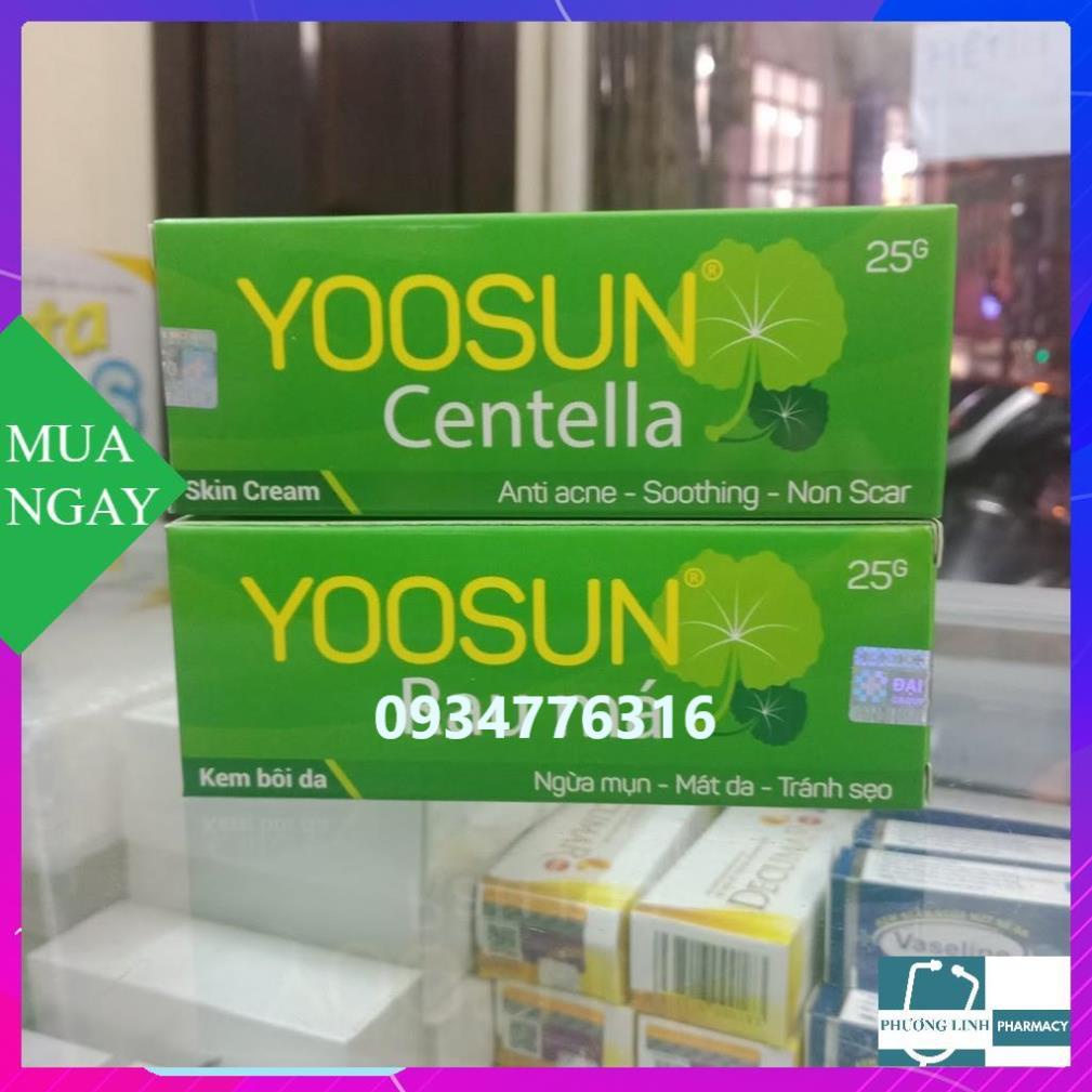 Kem Ngừa Mụn, Ngừa Thâm Yoosun Nghệ 20g , Rau Má 25g