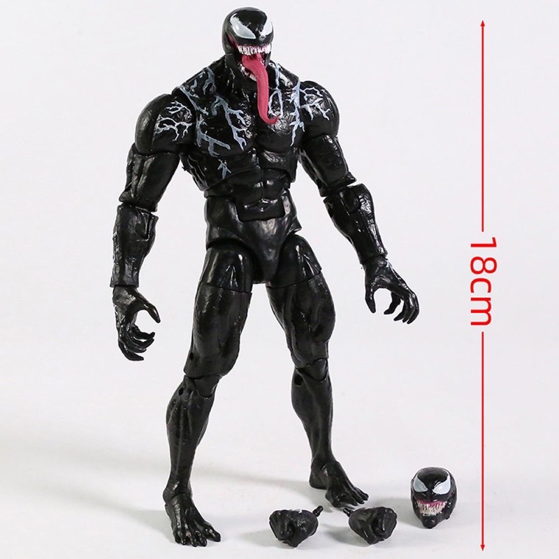 Mô Hình Quái Vật Venom Marvel Legends SHF 18 cm - 20 cm Có Khớp Cử Động