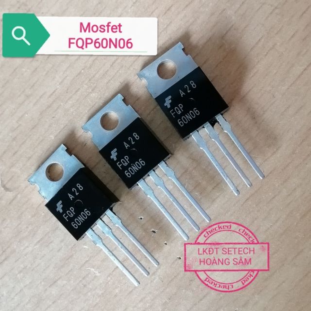 MOSFET FQP60N06 kênh N