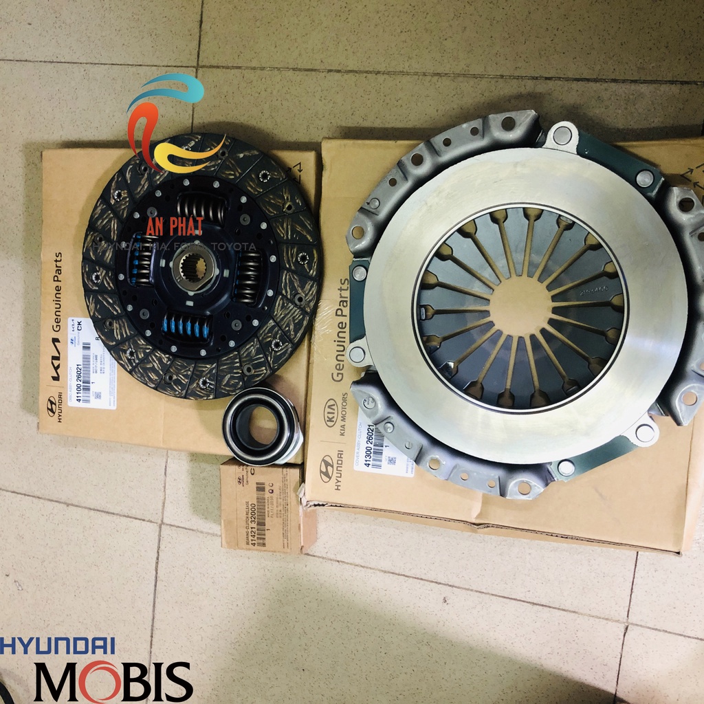 BÀN ÉP, ĐĨA CÔN, BI TÊ 🚘 ELANTRA, KIA K3, FORTE, CERATO, CARENS1.6 | 4130026021,4110026021,4142132000 🚘 CHÍNH HÃNG MOBIS