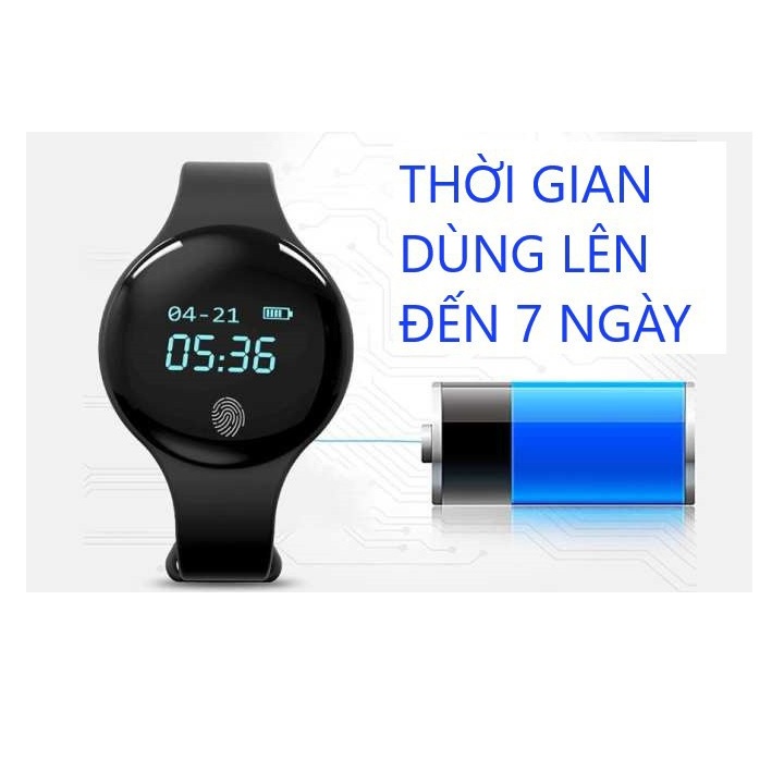 Đồng Hồ Thông Minh H8 Get Fit Pro, Vòng Đeo Tay Theo Dõi Sức Khỏe Nam Nữ Đo Nhịp Tim, Huyết Áp, Oxi trong máu