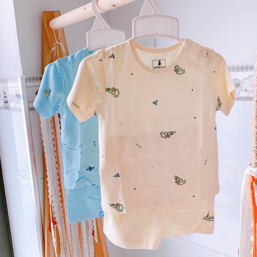 Bambola - bộ cộc tay họa tiết cho bé trai /bé gái