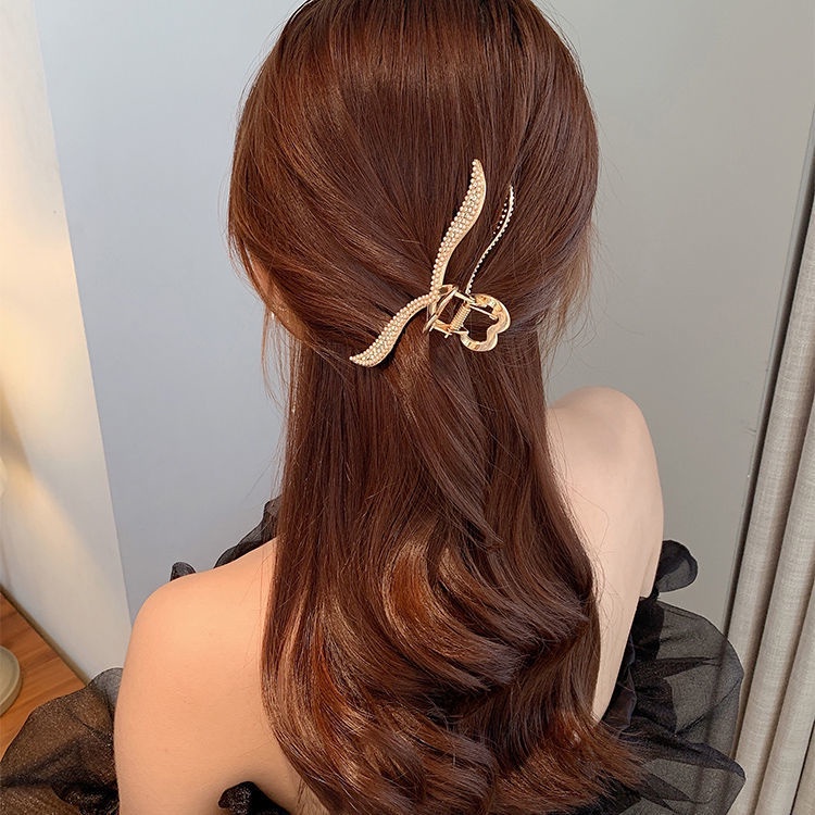 Kẹp Tóc Cỡ Lớn Kẹp Lưng Chất Lượng Cao Cho Nữ