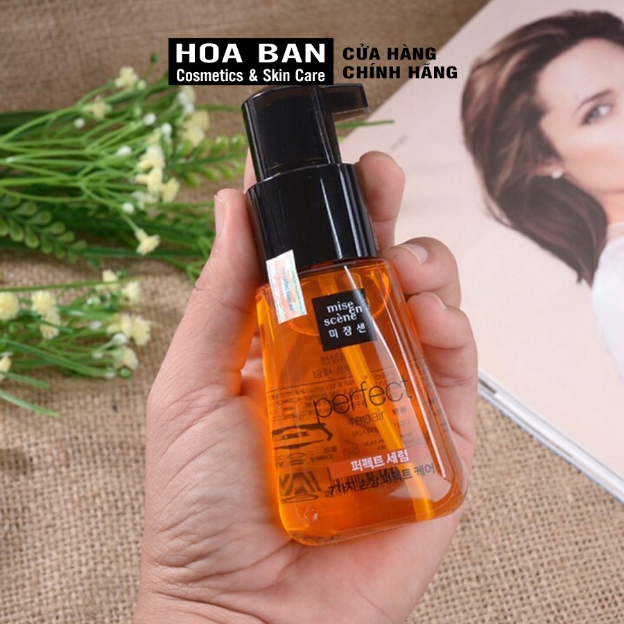 Tinh Dầu Dưỡng Tóc phục hồi hư tổn Mềm Mượt Perfect Repair Misen Serum 80ml