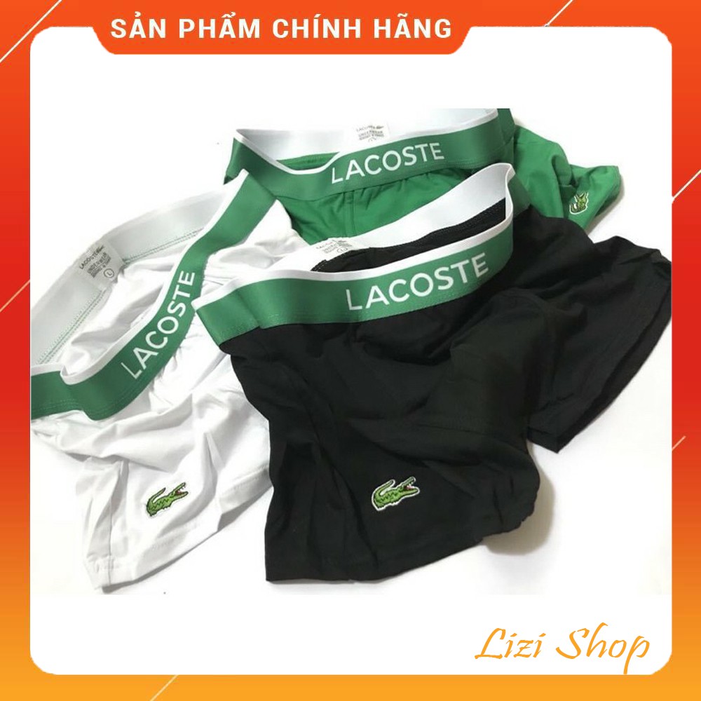 Quần sịp đùi nam - Quần lót nam - DÁNG SỊP ĐÙI BOXER cotton co giãn - 5 màu : Trắng - Đen - Ghi - Xanh biển - Xanh lá câ