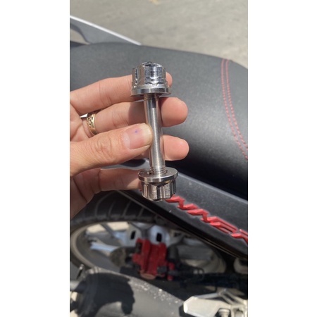 Cốt phuộc inox và tán gắn exciter - winner- winnerX