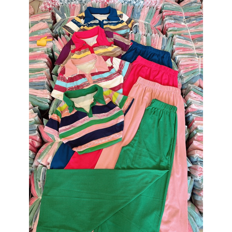 (HCM) SET BỘ THỜI TRANG NỮ THUN GÂN DÀI - SANG CHẢNH , TÔN DÁNG SÀNH ĐIỆU CHO CÁC NÀNG KME FASHION