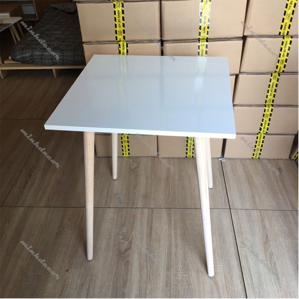 Bàn Ăn Vuông 60x60 Chân Cao 75 cm, giá xưởng