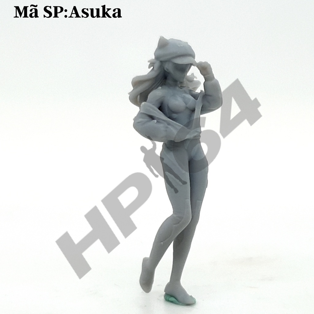 Mô hình nhân vật thô chưa sơn tỉ lệ 1/64 Anime