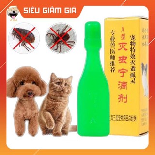 Nhỏ gáy trị ve rận cho thú cưng 2.5ml