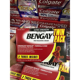 Kem thoa trị nhức mỏi bengay 113g lốc 2 tuýp