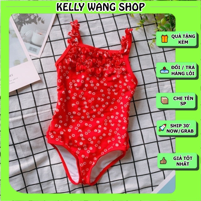 ĐỒ BƠI LIỀN MẢNH BÉ GÁI (7-10kg) HÀNG XUẤT VẢI ĐẸP- bikini châu âu   --KellyWang