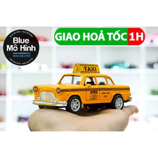 Blue mô hình | Mô hình xe taxi Mỹ Iconic American tỷ lệ 1:36