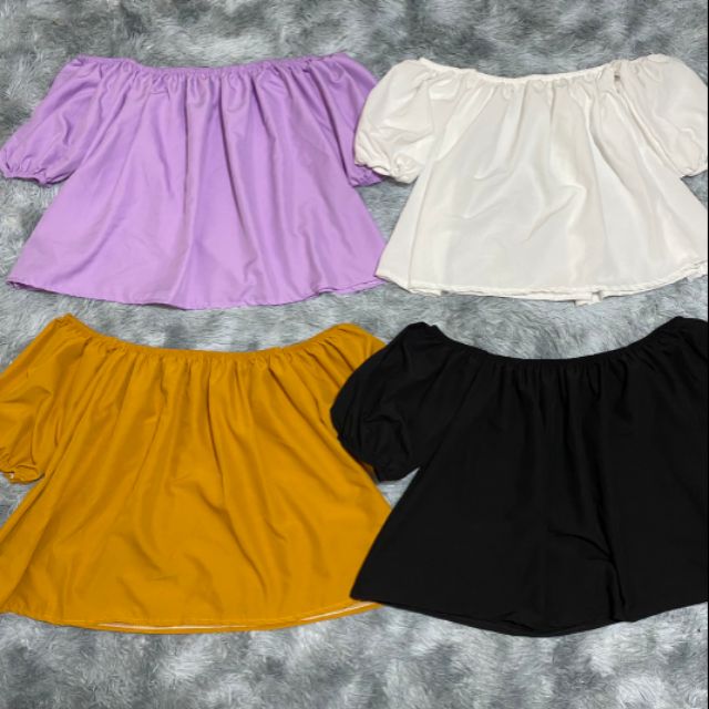 Áo bệt vai from rộng