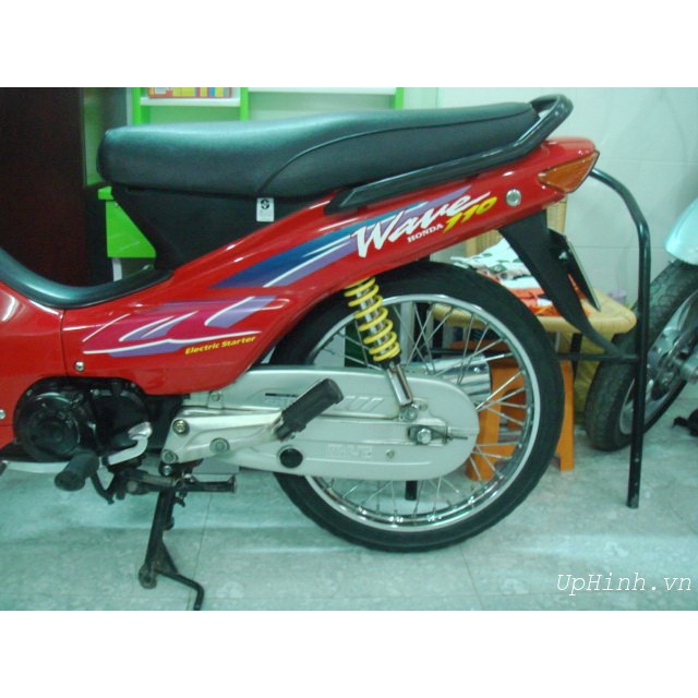 Tem Wave Thái 99 màu đỏ hàng zin theo xe