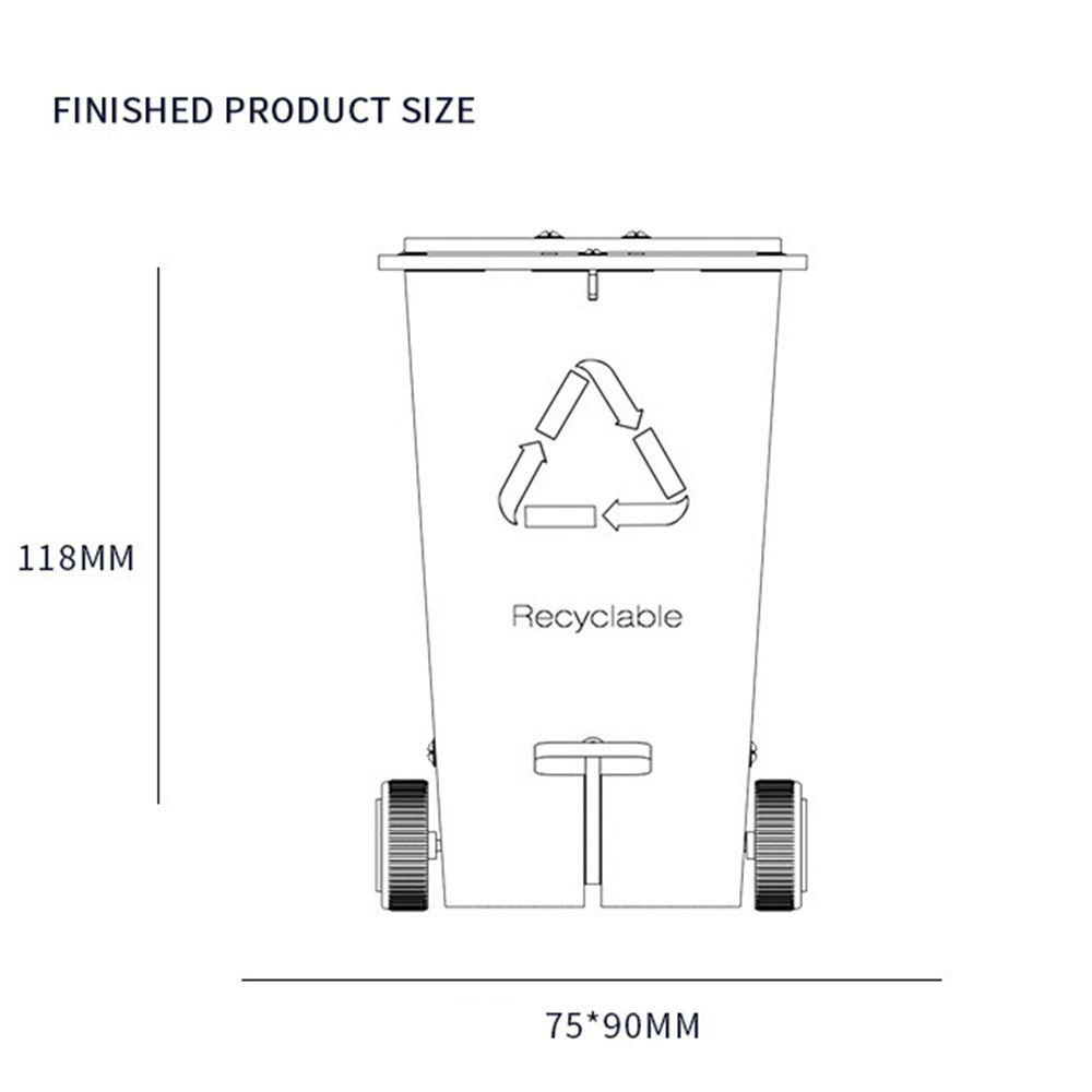 Mô Hình Thùng Rác Đồ Chơi Giáo Dục Cho Bé