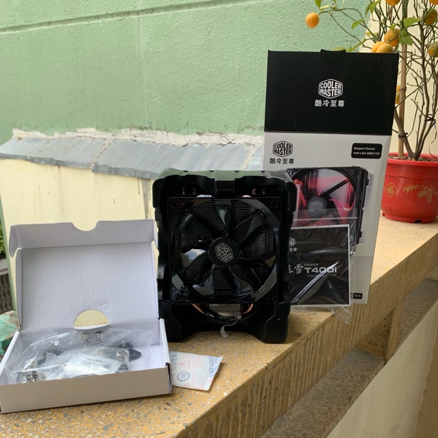 Fan CPU 1155/1156/AMD Cooler Master T400i Ống Đồng