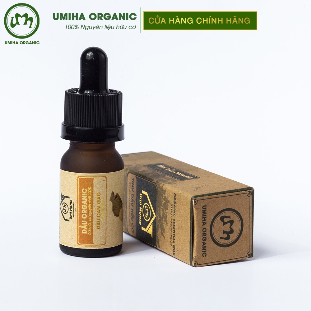 Dầu Cám Gạo Nguyên Chất Umiha 10ml | Virgin rice bran oil 100% Organic | BigBuy360 - bigbuy360.vn