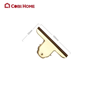 Kẹp giấy kẹp hồ sơ bằng thép không gỉ đa năng 10.3 x 5.5 cm - FUNSHOP - Cobi Home