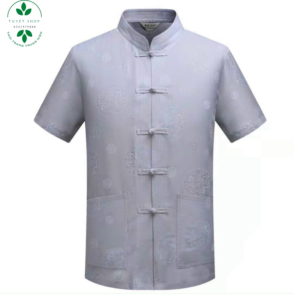 Bộ cộc tay TRUNG NIÊN, Hàng cực đẹp, Giá cực tốt, Chuẩn đũi mộc 100%, Dày dặn, Đẹp mê