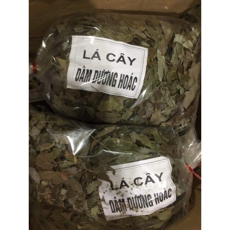 200gr Lá Dâm Dương Hoắc Khô Hàng Nguyên Lá Đẹp
